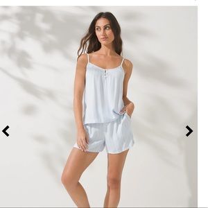 Soma Plus Size 2-Piece Rayon Challis Short PJ Set